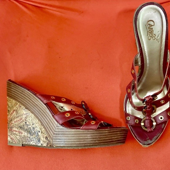 Carlos Santana wedges size 9 - Picture 1 of 1
